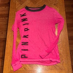Victoria’s Secret pink, pink, sleepwear, long sleeve T-shirt